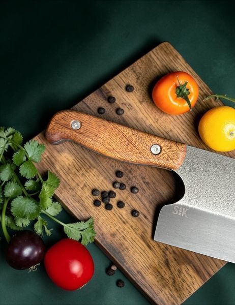Сербський ніж з сталі Х12МФ &mdash; ідеальний для кухні та обробки продуктів 0030 фото