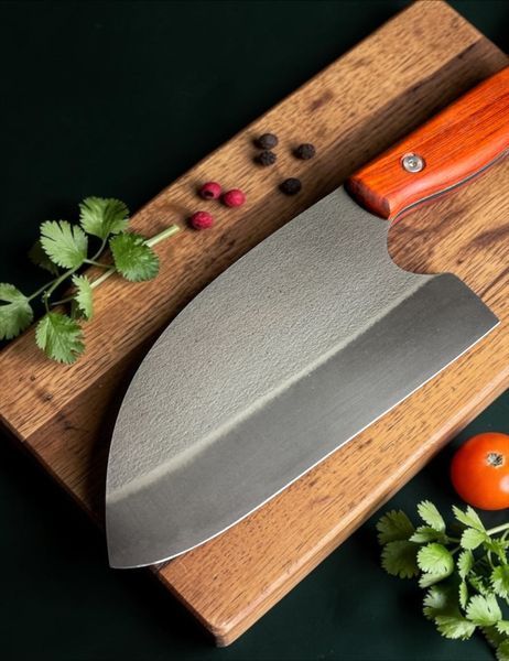 Сербський ніж з сталі Х12МФ &mdash; ідеальний для кухні та обробки продуктів 0030 фото