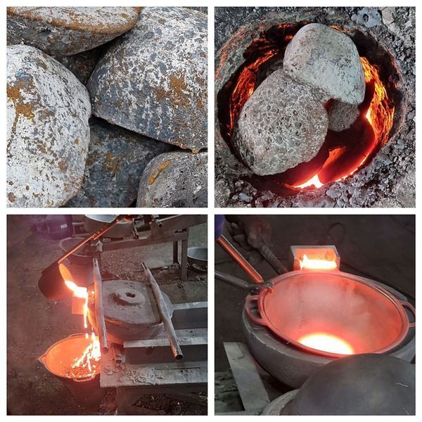 Казан чавунний узбецький 18 л із кришкою-сковородою "Наша Майстерня"  V18CP фото