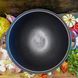 Казан чавунний узбецький 18 л WOK із кришкою-сковородою гриль "Наша Майстерня" V18СРGr фото 2