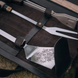 Подарунковий набір для барбекю BBQ. Лопатка, щипці, виделка BQ_38001 фото 3