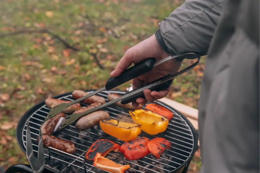 Подарунковий набір для барбекю BBQ. Лопатка, щипці, виделка BQ_38001 фото