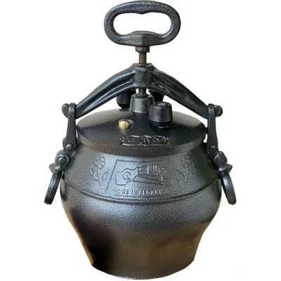 Афганський казан Rashko Baba об`ємом 10 літрів графіт алюміній RB10GR фото